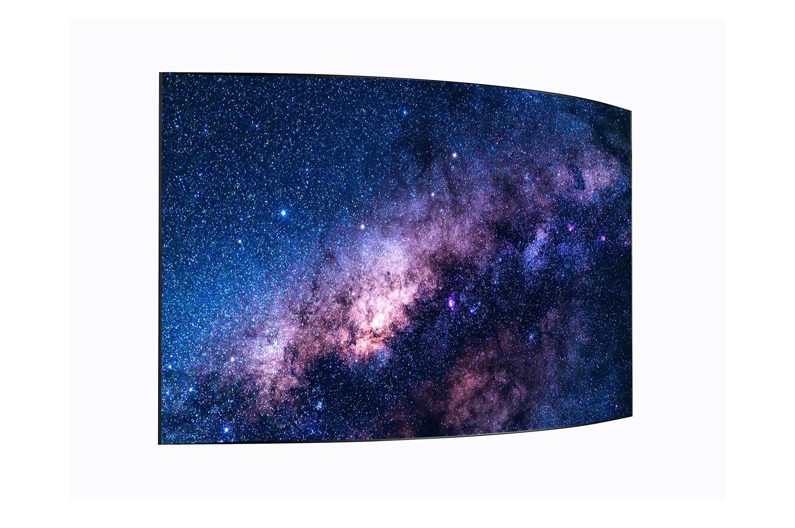 LG Curvable OLED Signage, 55EF5G-L