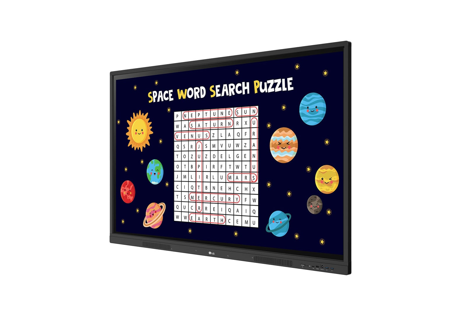 -45 degree side view