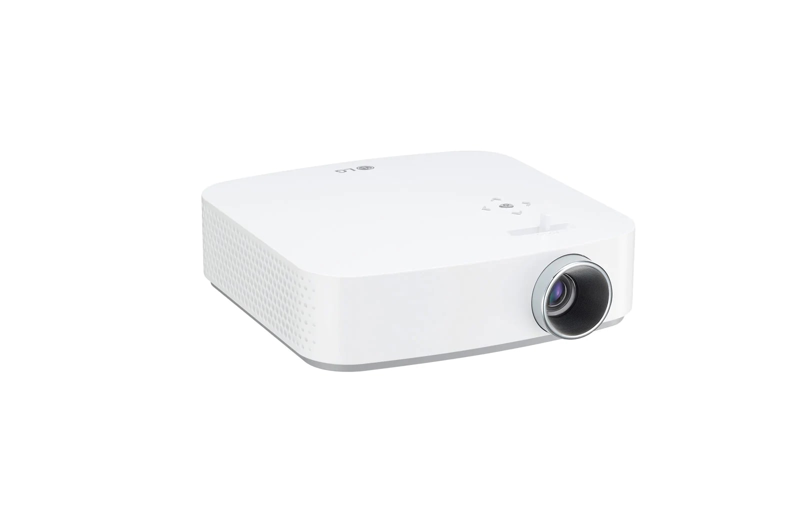 LG Full HD LED Smart Home Theater CineBeam Projector with Built-In Battery LED RGB, Up to 600 lumens, 100000:1, PF50KG