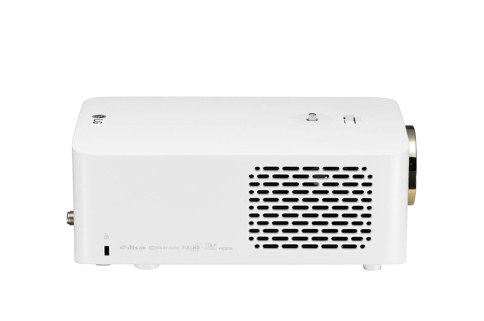 LG Powerful Full HD LED (1920x1080) Projector RGB LED, Brightness 1400, 150000:1  , HF60LG