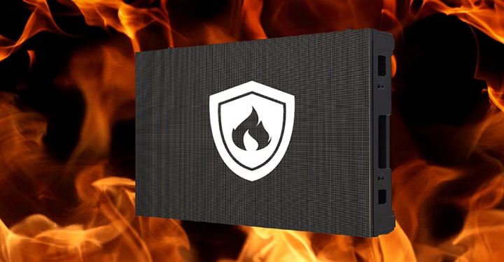 The LSBE series is designed to be resistant to fire.