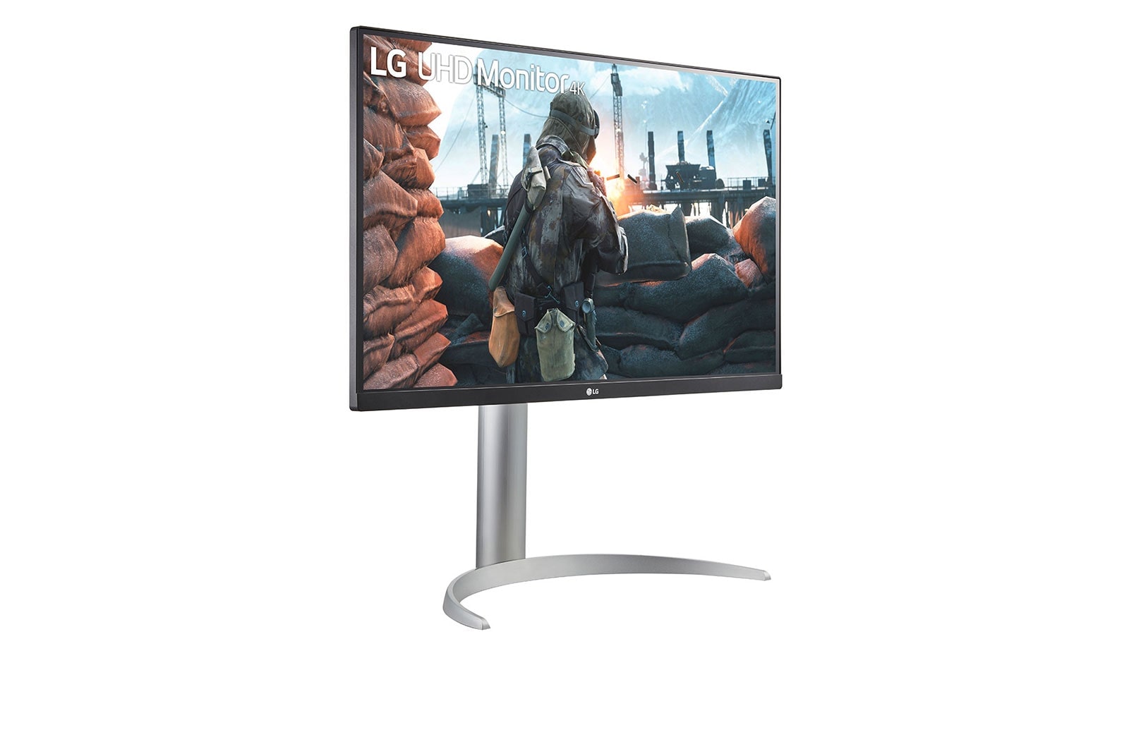 LG 27 (68.4cm) UHD 4K IPS Monitor with VESA DisplayHDR™ 400, 27UP650-W