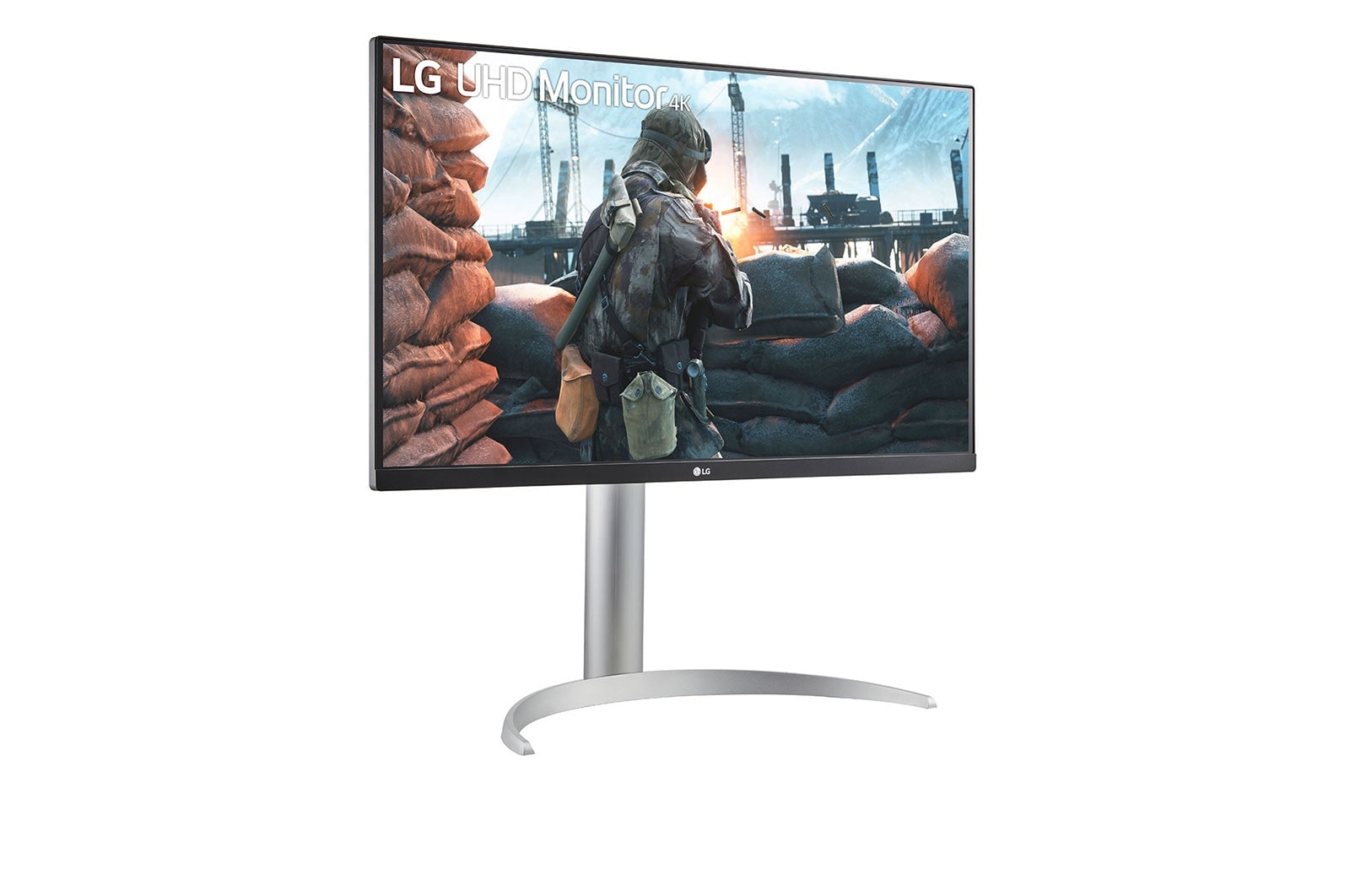 LG 27 (68.4cm) UHD 4K IPS Monitor with VESA DisplayHDR™ 400, 27UP650-W