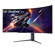LG 114.3 CM (45) UltraGear™ OLED Curved Gaming Monitor WQHD with 240Hz Refresh Rate 0.03ms (GtG) Response Time, 45GR95QE-B