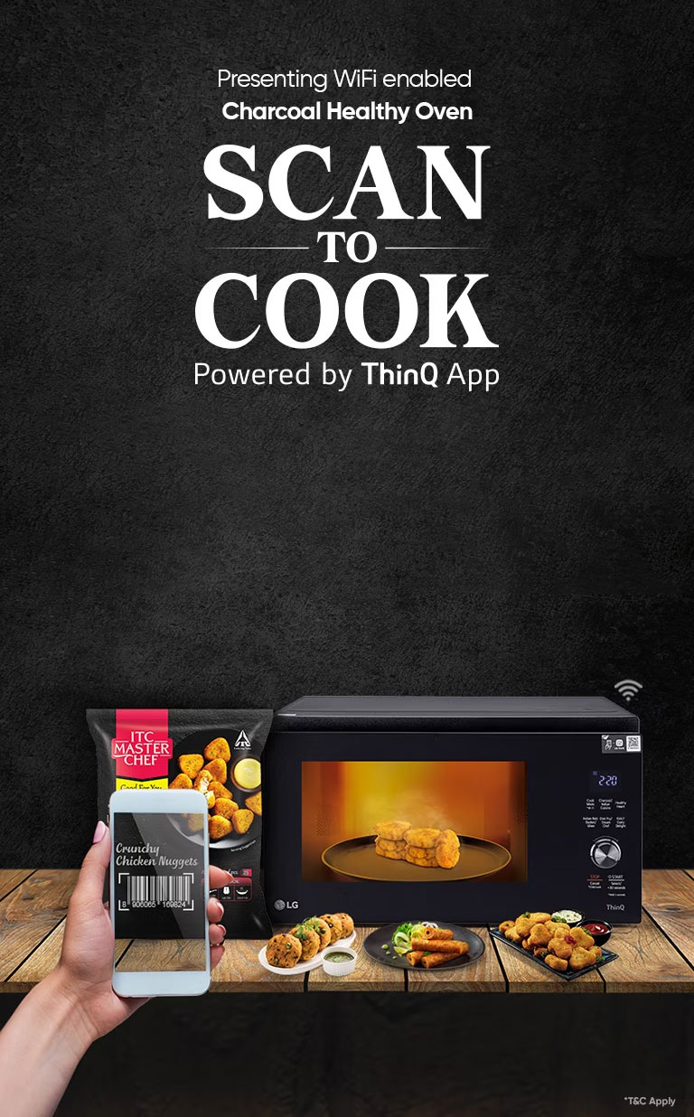 Scan to cook