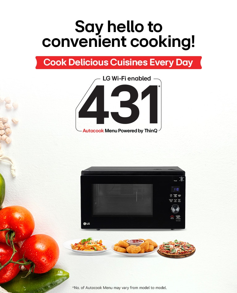 auto cook menu