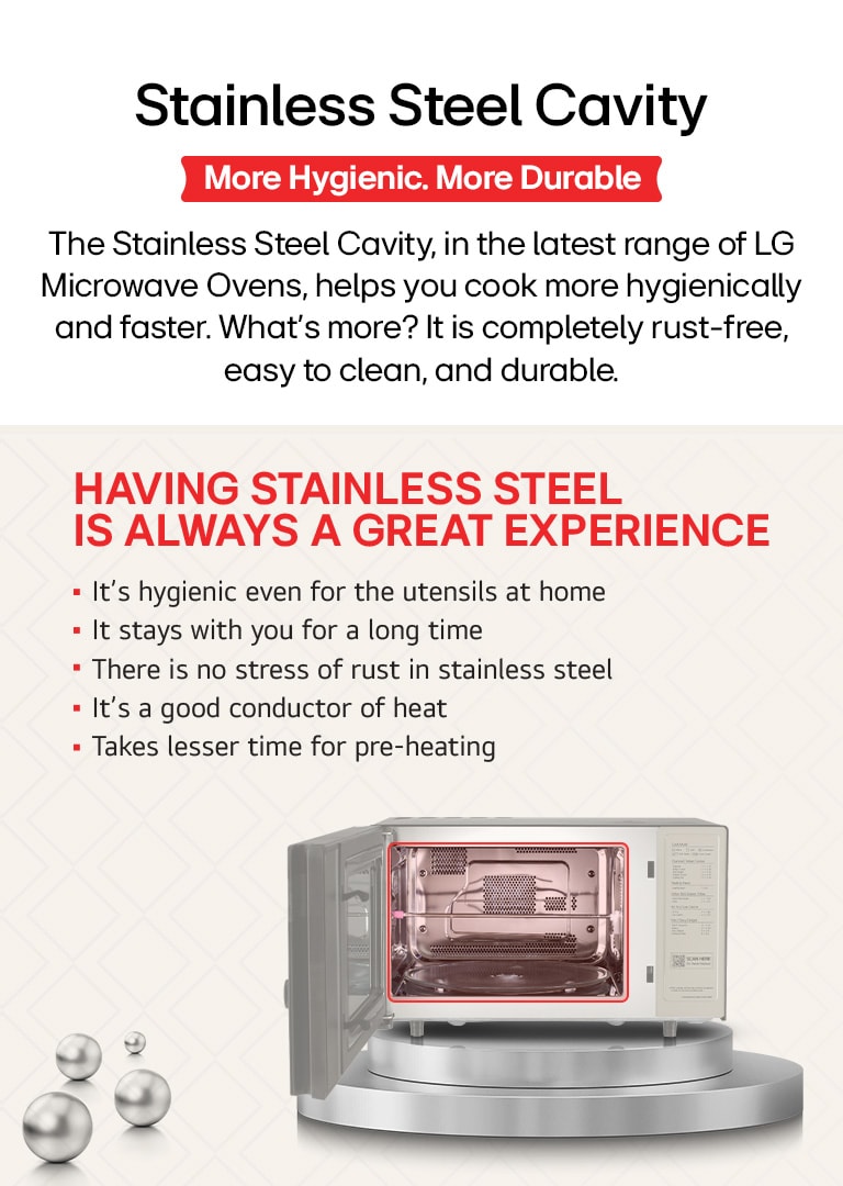 Stainless Steel Cavity