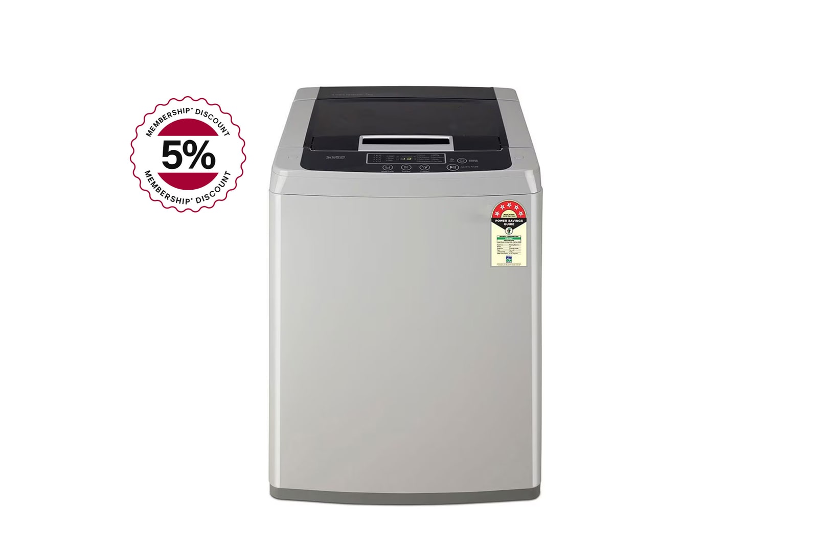 7 KG Automatic Top Load Washing Machine - T70SKSF1Z | LG IN