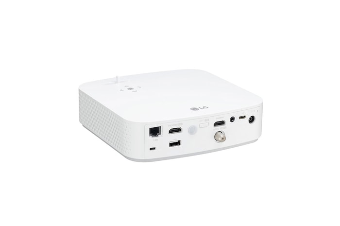 LG Full HD LED Smart Home Theater CineBeam Projector with Built-In Battery LED RGB 100,000:1, PF50KG