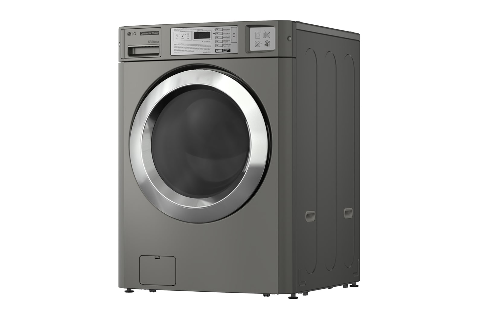 LG CWG27MDOHS Commercial Washer side view