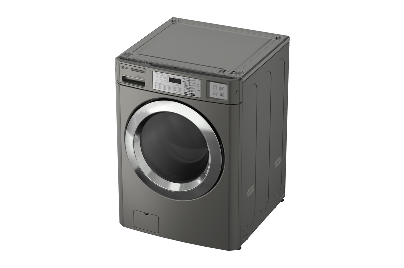LG CWG27MDOHS Commercial Washer side view