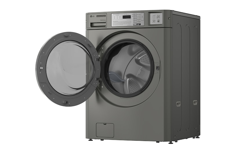 LG CWT29MDOHS Commercial Washer side open view