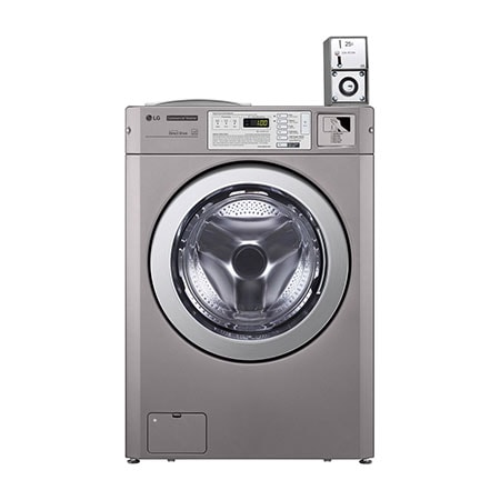 LG CWG27MDOHS commercial washer front view