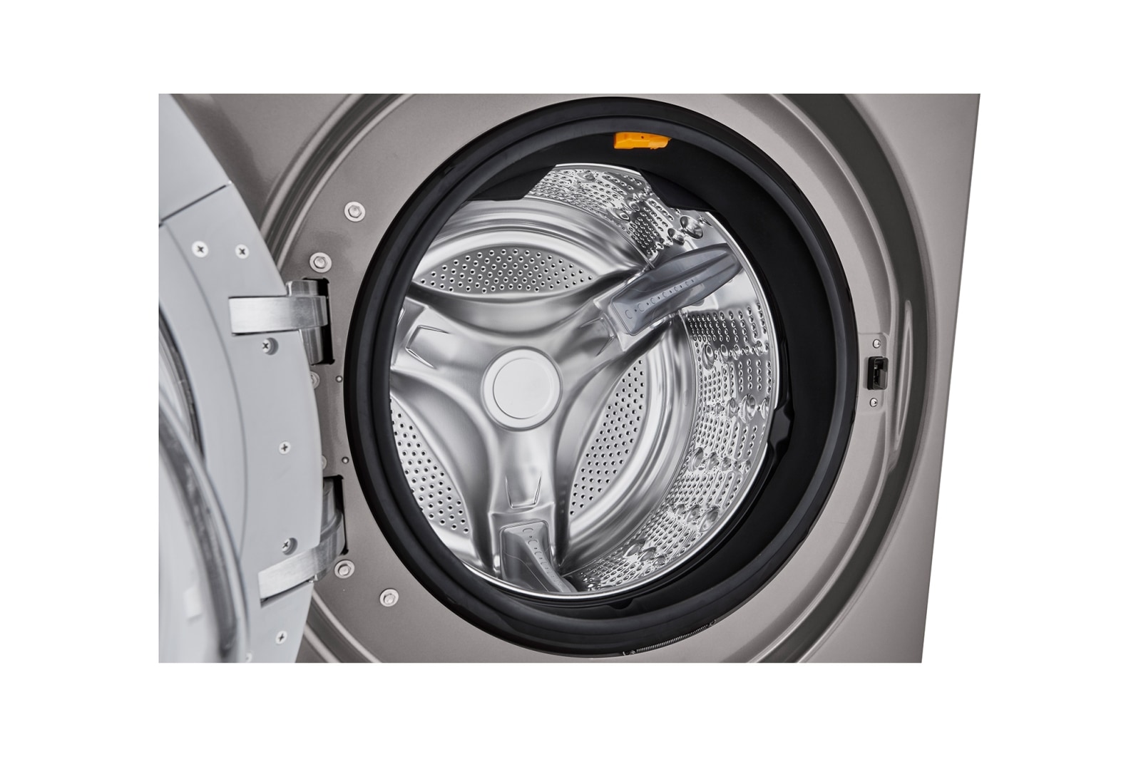 LG 3.7 CU FT Standard Capacity Frontload Washer (Silver), CWG27MDOHS