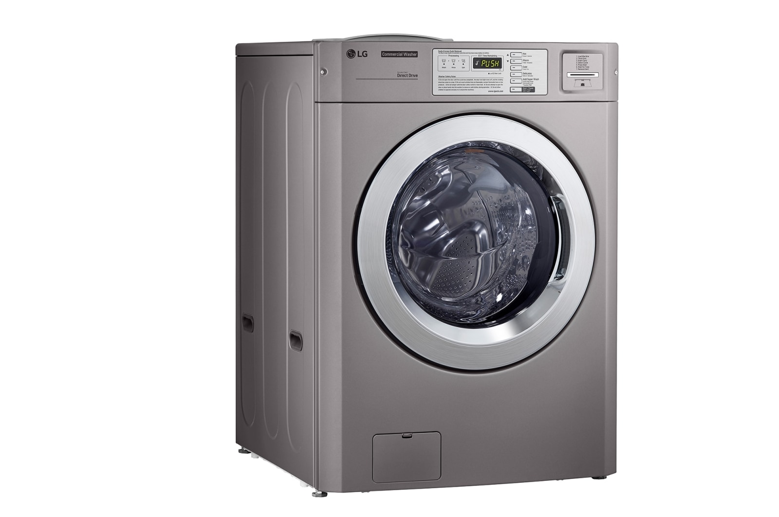 LG 5.2 CU FT Large Capacity Washer (CWT29MDOHS - Silver), CWT29MDOHS