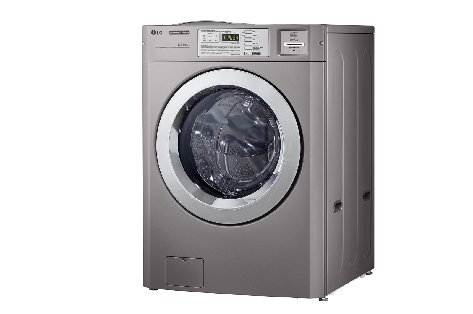 LG 5.2 CU FT Large Capacity Washer (CWT29MDOHS - Silver), CWT29MDOHS