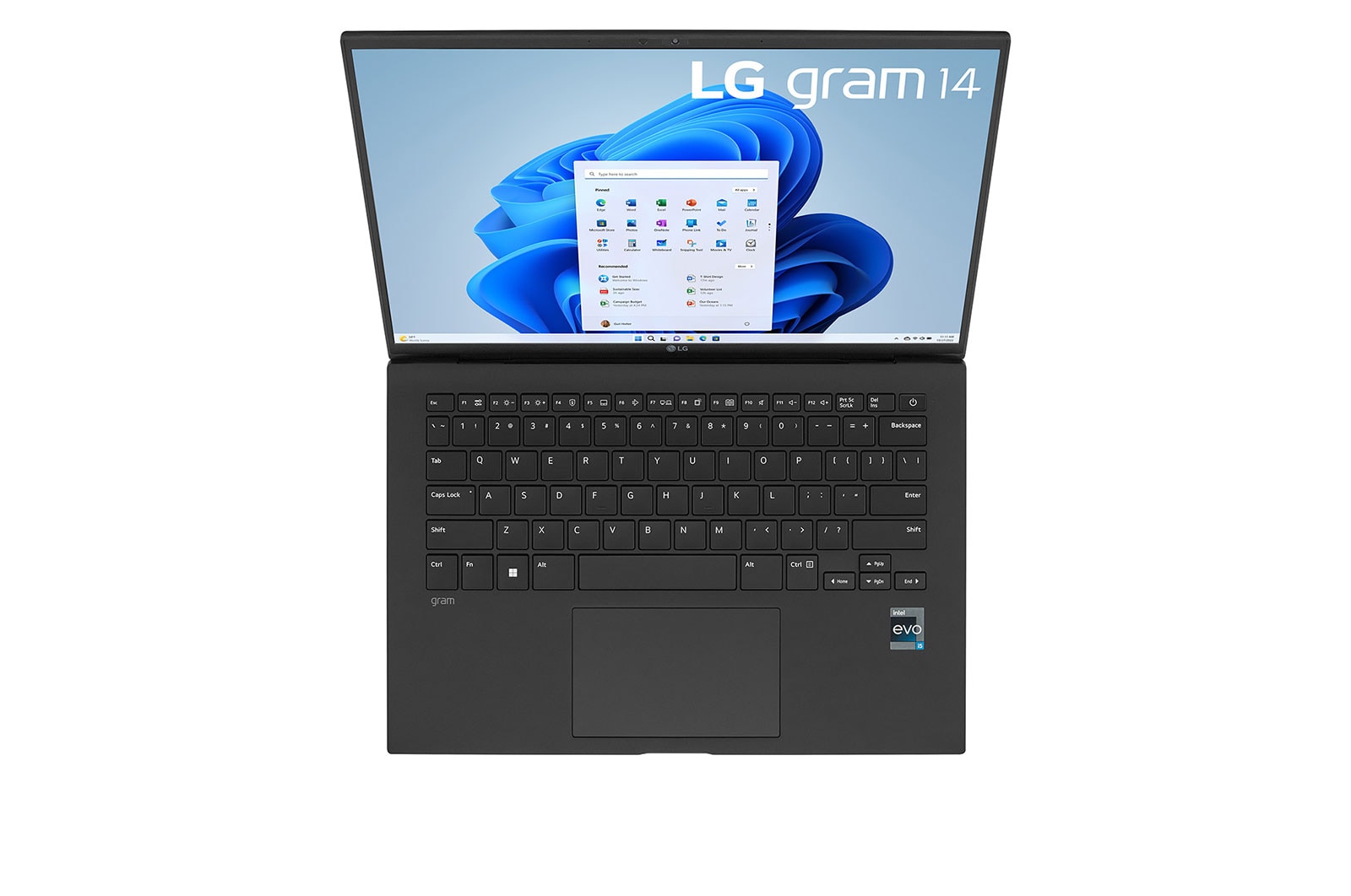 LG gram Ultra-Lightweight with 14 (35.56CM) 16:10 IPS Display and Intel® Evo™ platform, 14Z90R-G.CH75A2