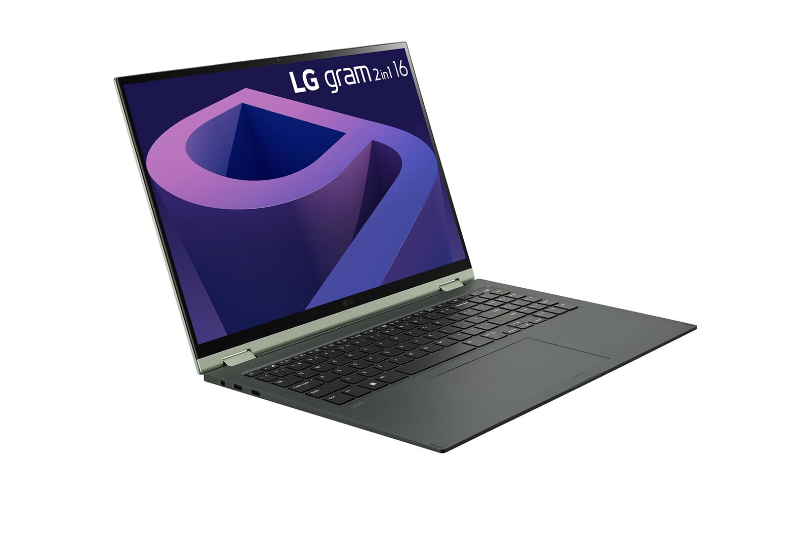 LG gram 2-in-1 Ultra-Lightweight with 16 (40.6cm) 16:10 IPS Display with LG Glance by Mirametrix®, 16T90Q-G.AH75A2