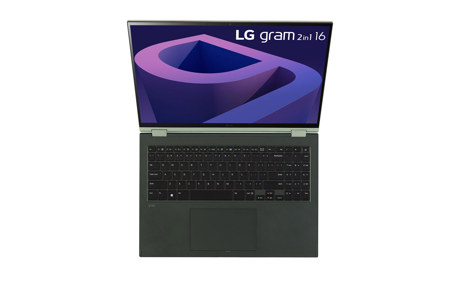 LG gram 2-in-1 Ultra-Lightweight with 16 (40.6cm) 16:10 IPS Display with LG Glance by Mirametrix®, 16T90Q-G.AH75A2