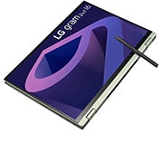 LG gram 2-in-1 Ultra-Lightweight with 16 (40.6cm) 16:10 IPS Display with LG Glance by Mirametrix®, 16T90Q-G.AH75A2