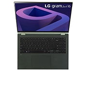 LG gram 2-in-1 Ultra-Lightweight with 16 (40.6cm) 16:10 IPS Display with LG Glance by Mirametrix®, 16T90Q-G.AH75A2