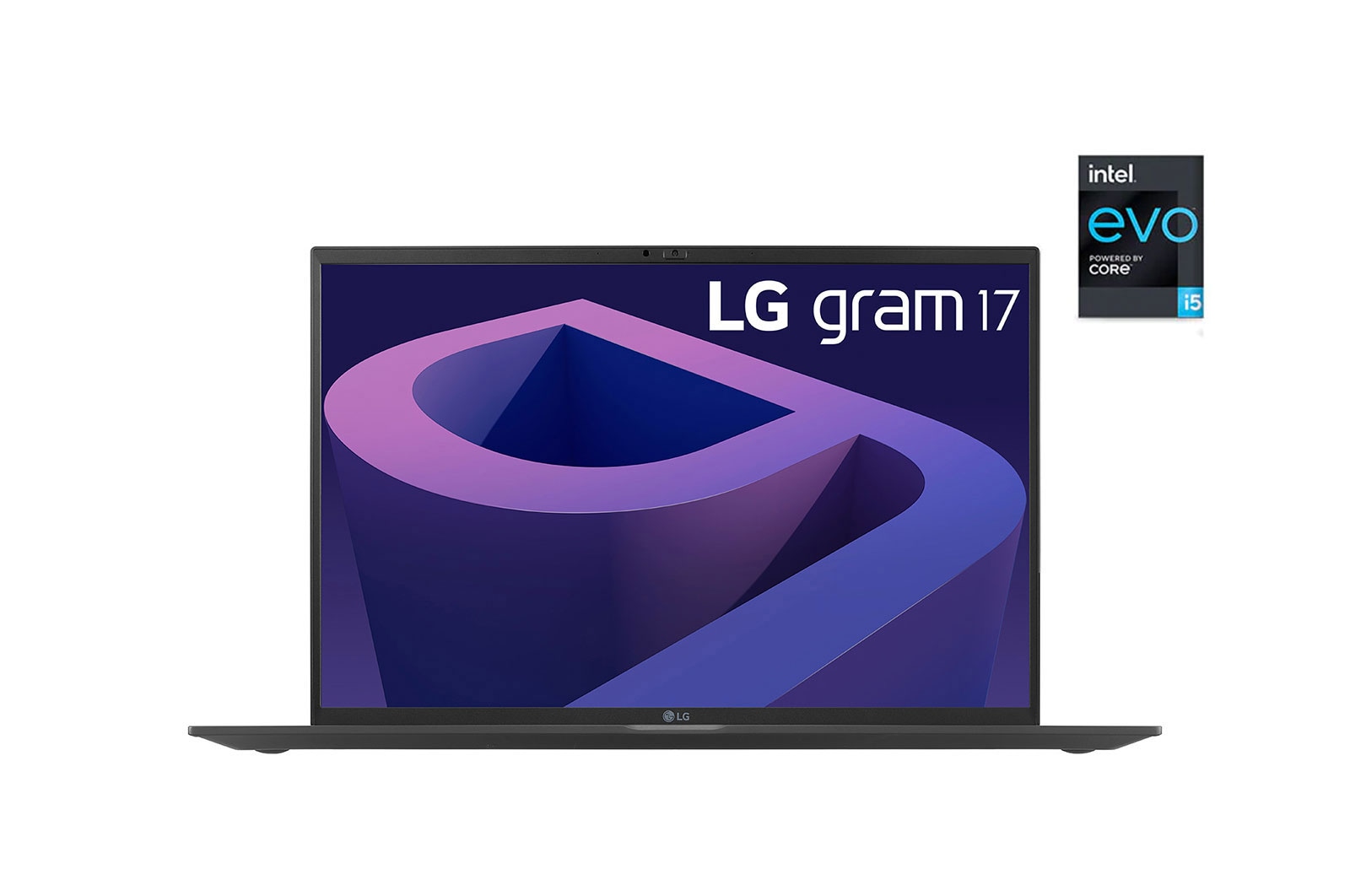 LG gram 17 (43.18cm) Ultra-lightweight with 16:10 IPS Anti glare Display and Intel® Evo 12th Gen. Processor, 17Z90Q-G.AJ55A2