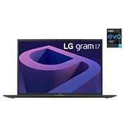 LG gram 17 (43.18cm) Ultra-lightweight with 16:10 IPS Anti glare Display and Intel® Evo 12th Gen. Processor, 17Z90Q-G.AJ55A2