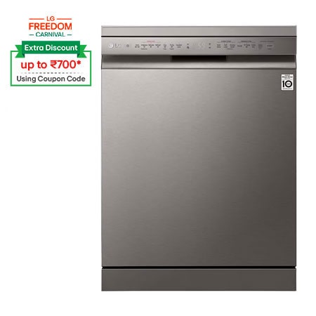 LG DFB424FP dishwasher front view