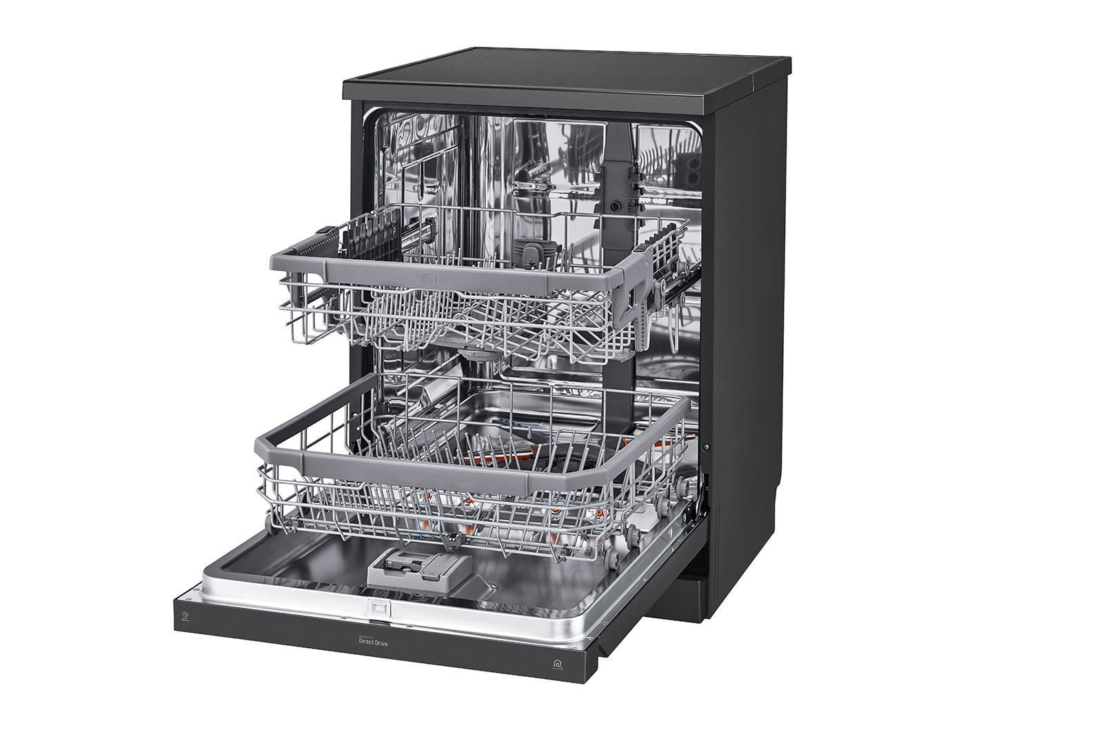 LG 14 Place Settings Dishwasher (Matt Black), DFB424FM