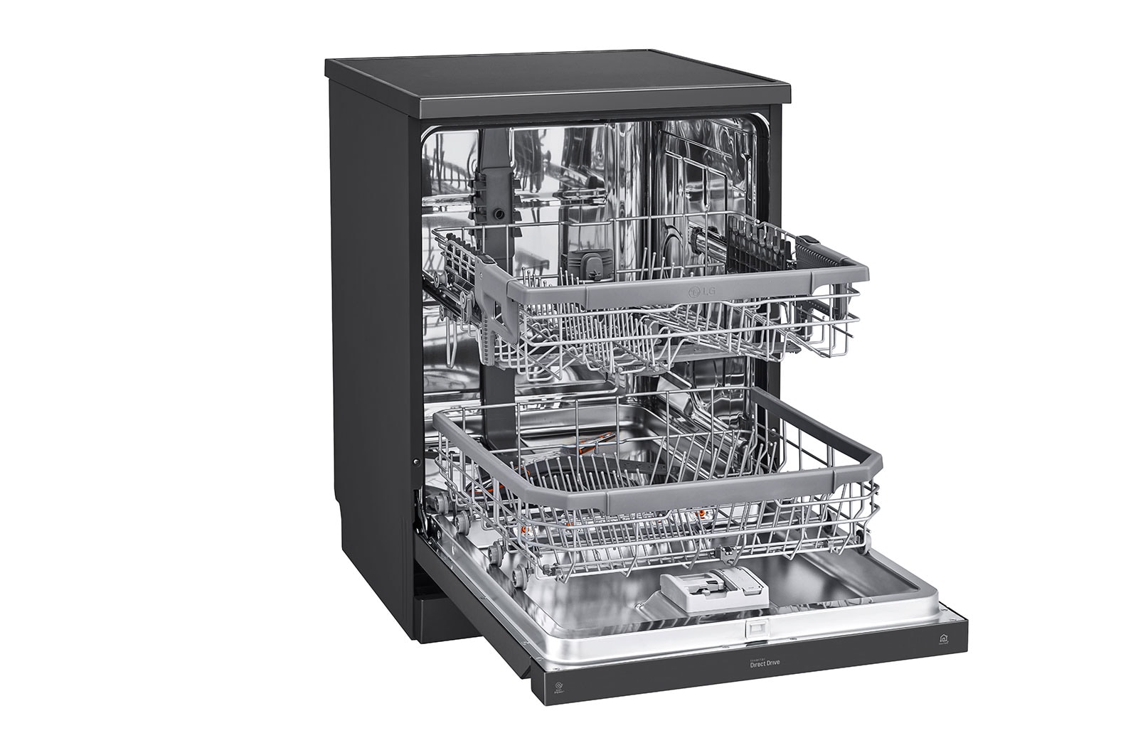 LG 14 Place Settings Dishwasher (Matt Black), DFB424FM