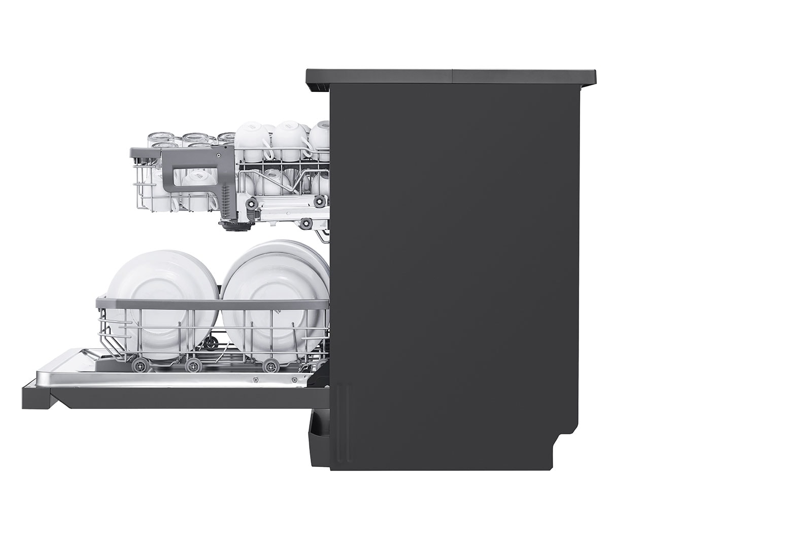 LG 14 Place Settings Dishwasher (Matt Black), DFB424FM