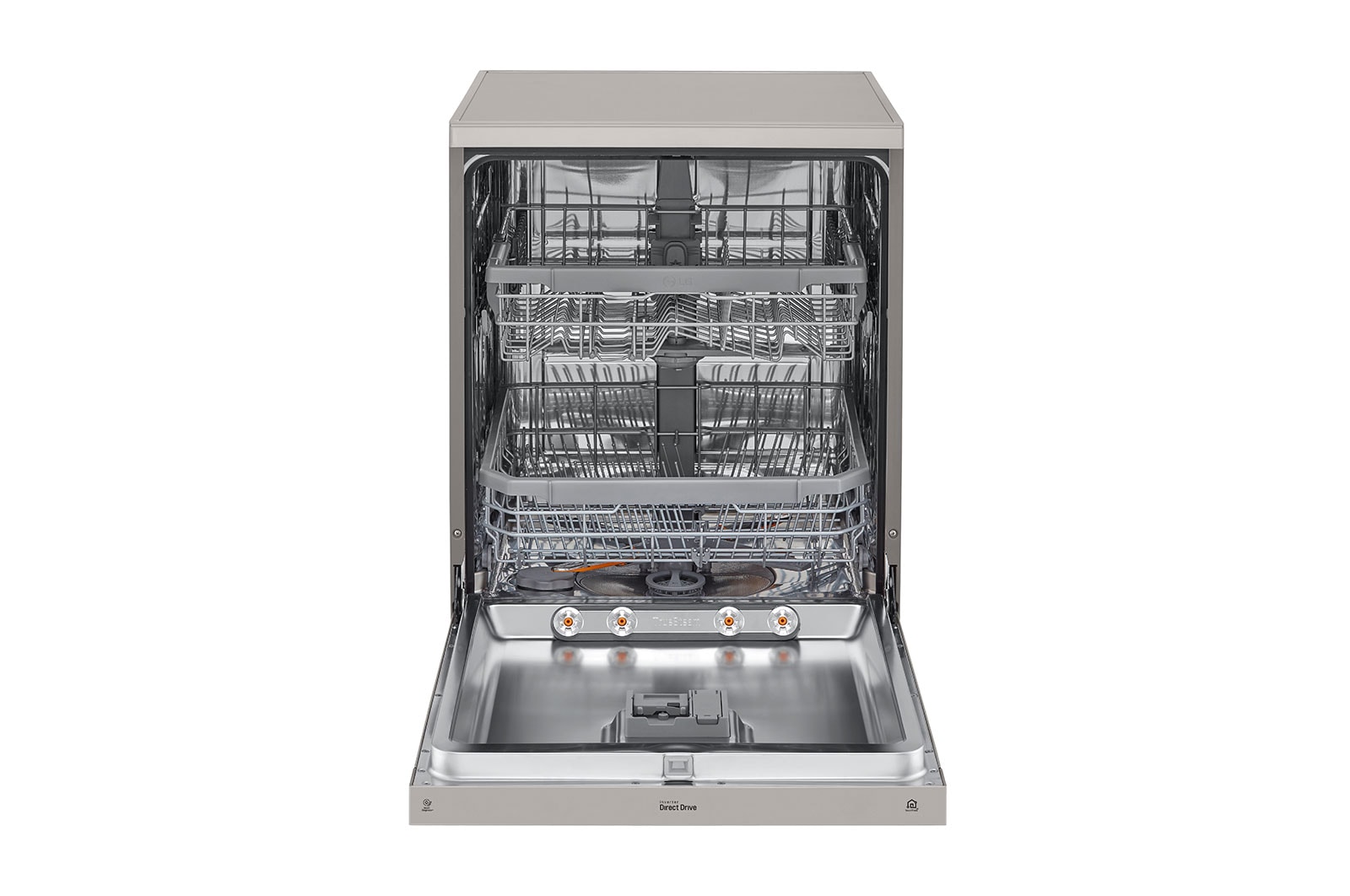 LG 14 Place Settings Wi-Fi Dishwasher in Silver Color, DFB424FP