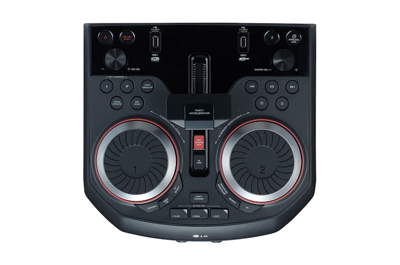 LG XBOOM OK75 with 1000W Sound, Karaoke Playback, Recording, Echo and Vocal Effects, OK75