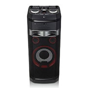 LG OL100 2000W RMS, for Karaoke - Karaoke Playback, Recording, Echo and Vocal Effects, Cross fadder ,Cue, DJ Star, Scratch wheel, DJ Loop and Multi-color Party Lighting, Bass Blast EQ, LG XBOOM App., OL100