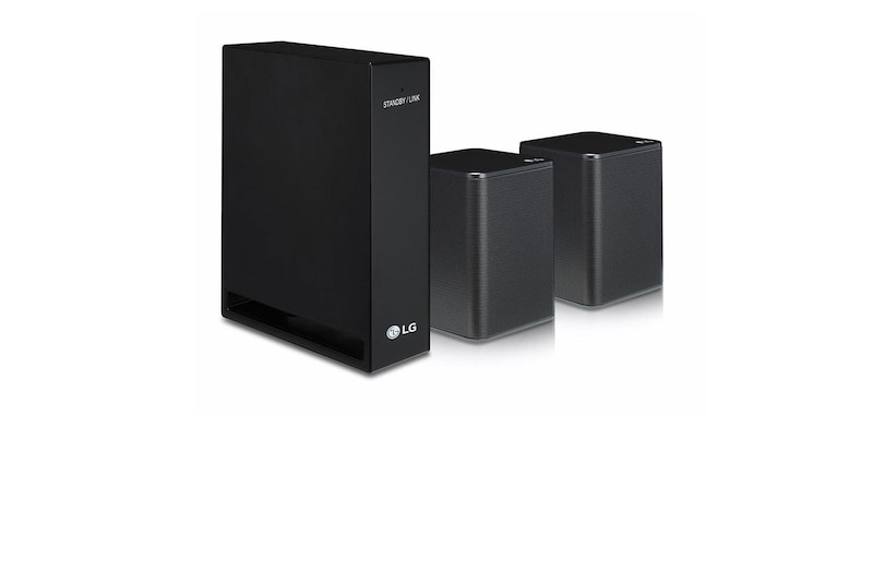 LG SPK8-S, 2.0 Channel, 140W, Wireless Rear Speaker Kit Compatible with GX, SN6Y Soundbar Models, SPK8-S