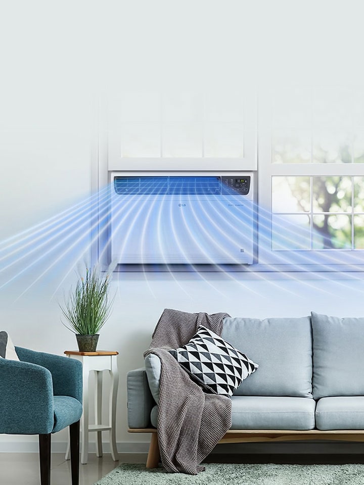 How LG Window AC's Low Noise Design Promotes Better Sleep Quality