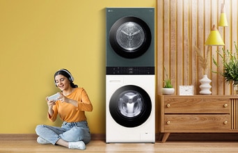 LG WashTower™: The Stylish 2-in-1 Washing and Drying Powerhouse