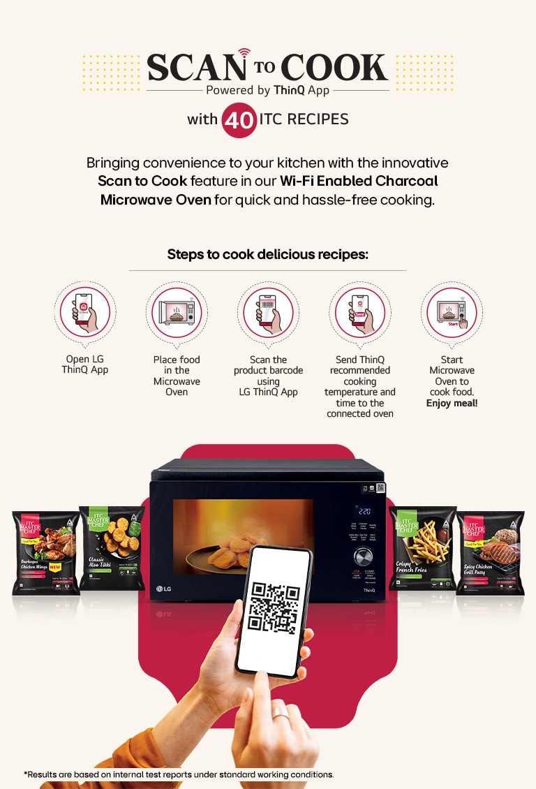 LG 40 Scan to Cook Recipes