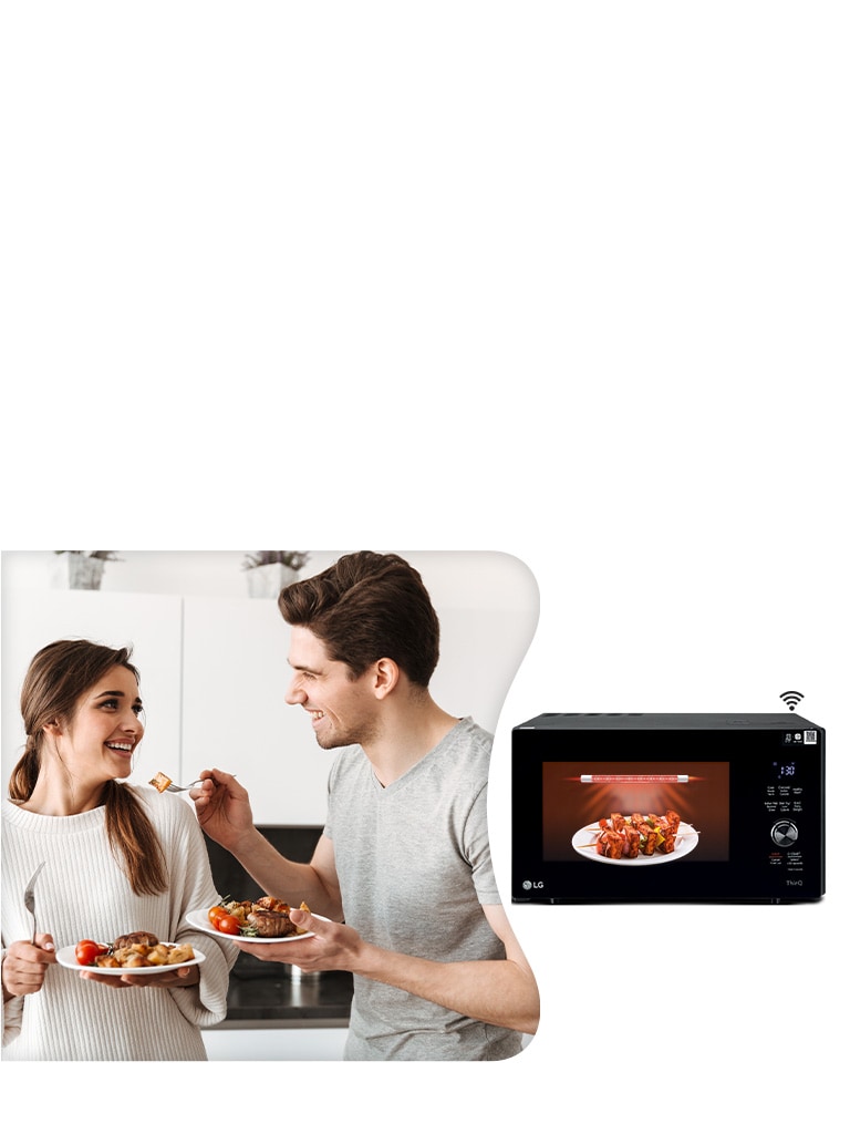 Experience Gourmet at Home with LG Charcoal Convection Microwave Oven