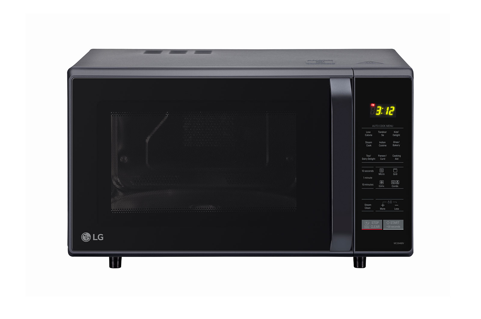LG MC2846BV Convection Microwave front view
