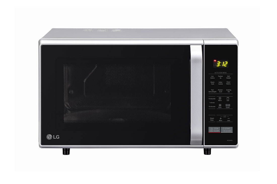 LG MC2846SL convection microwave front view