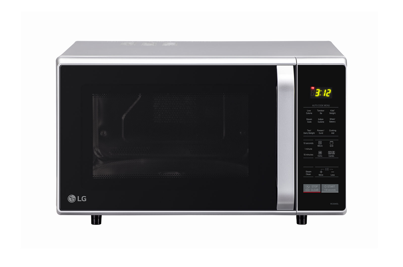 LG MC2846SL Convection Microwave front view