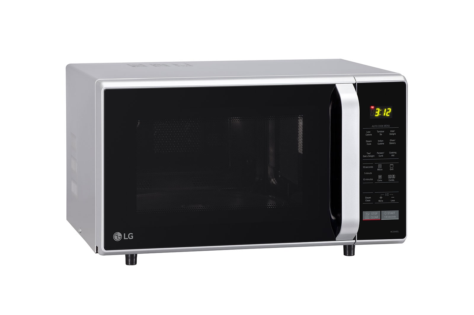 LG 28 L Convection Microwave Oven  (MC2846SL, Silver), MC2846SL