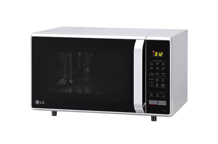 LG 28 L Convection Microwave Oven with 251 Auto Cook Menu, Diet Fry, Quartz Heater, Stainless Steel Cavity, Silver, MC2846SL
