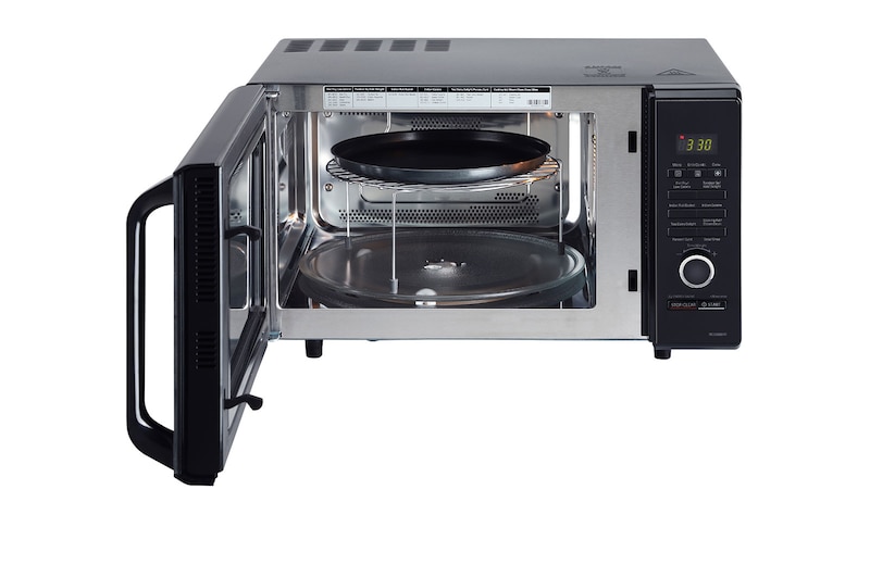 LG 28 L All-In-One Convection Microwave Oven with Diet Fry™, 251 Auto Cook Menu, Roti Basket, Health Plus Menu, Black, MC2886BHT