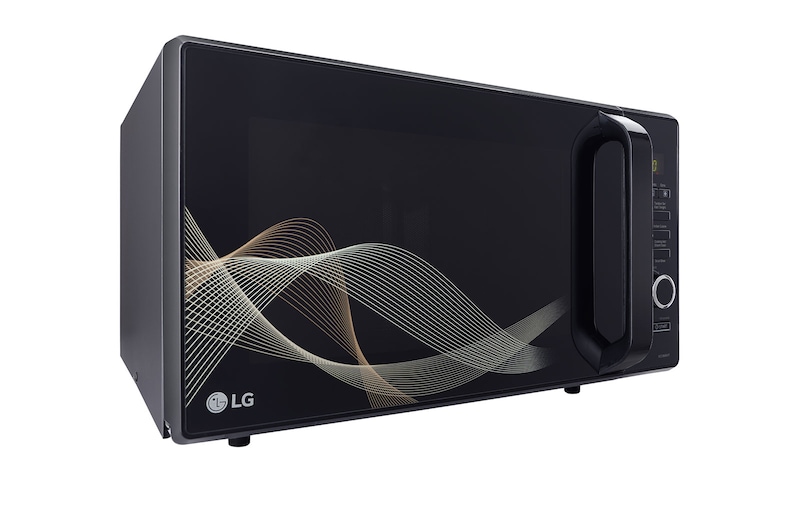 LG 28 L All-In-One Convection Microwave Oven with Diet Fry™, 251 Auto Cook Menu, Roti Basket, Health Plus Menu, Black, MC2886BHT