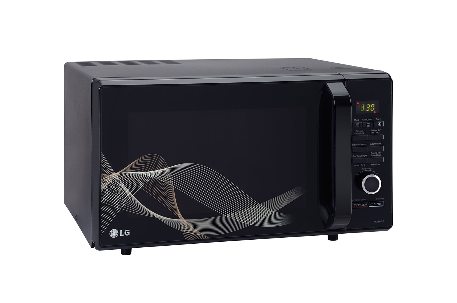 LG 28 L Convection Microwave Oven with  Diet Fry(MC2886BHT, Black), MC2886BHT