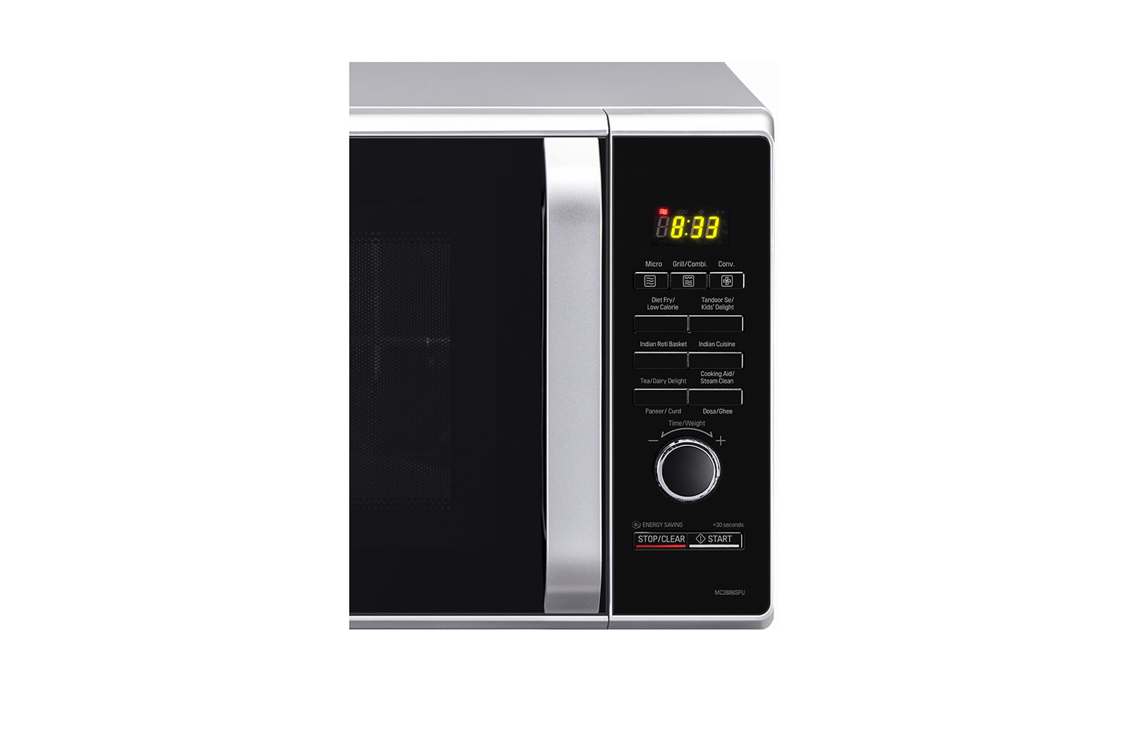 LG 28 Ltr, All In One Convection Microwave Oven (Silver), MC2886SFU