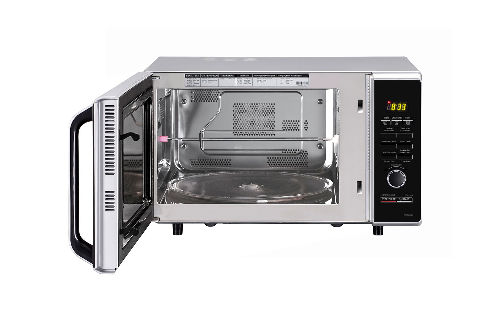 LG 28 Ltr, All In One Convection Microwave Oven (Silver), MC2886SFU