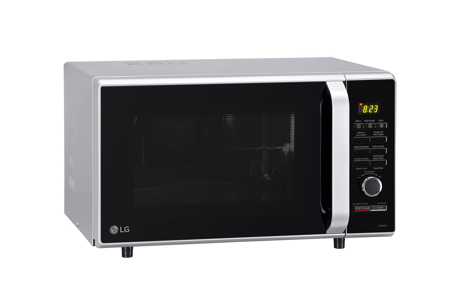 LG 28 Ltr, All In One Convection Microwave Oven (Silver), MC2886SFU